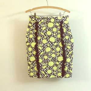 TEMAX brocade skirt